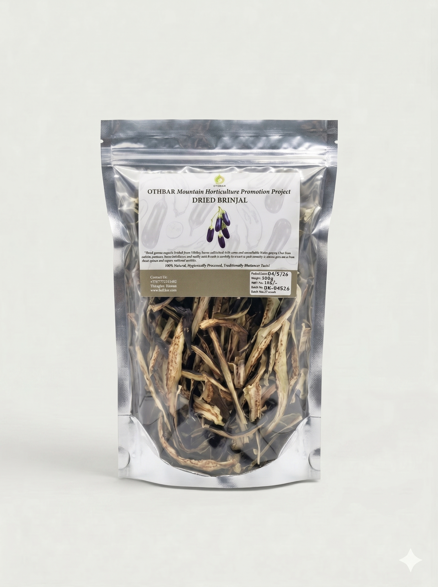 Dried Brinjal