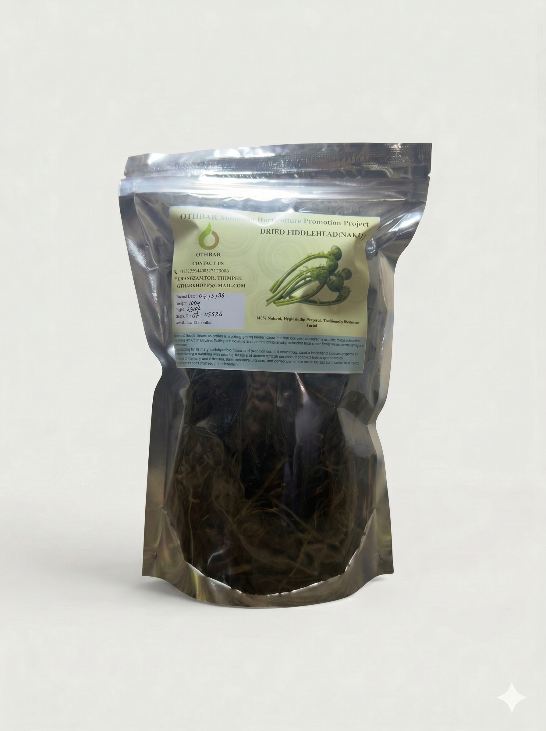 Dried Fiddlehead (Nakey)