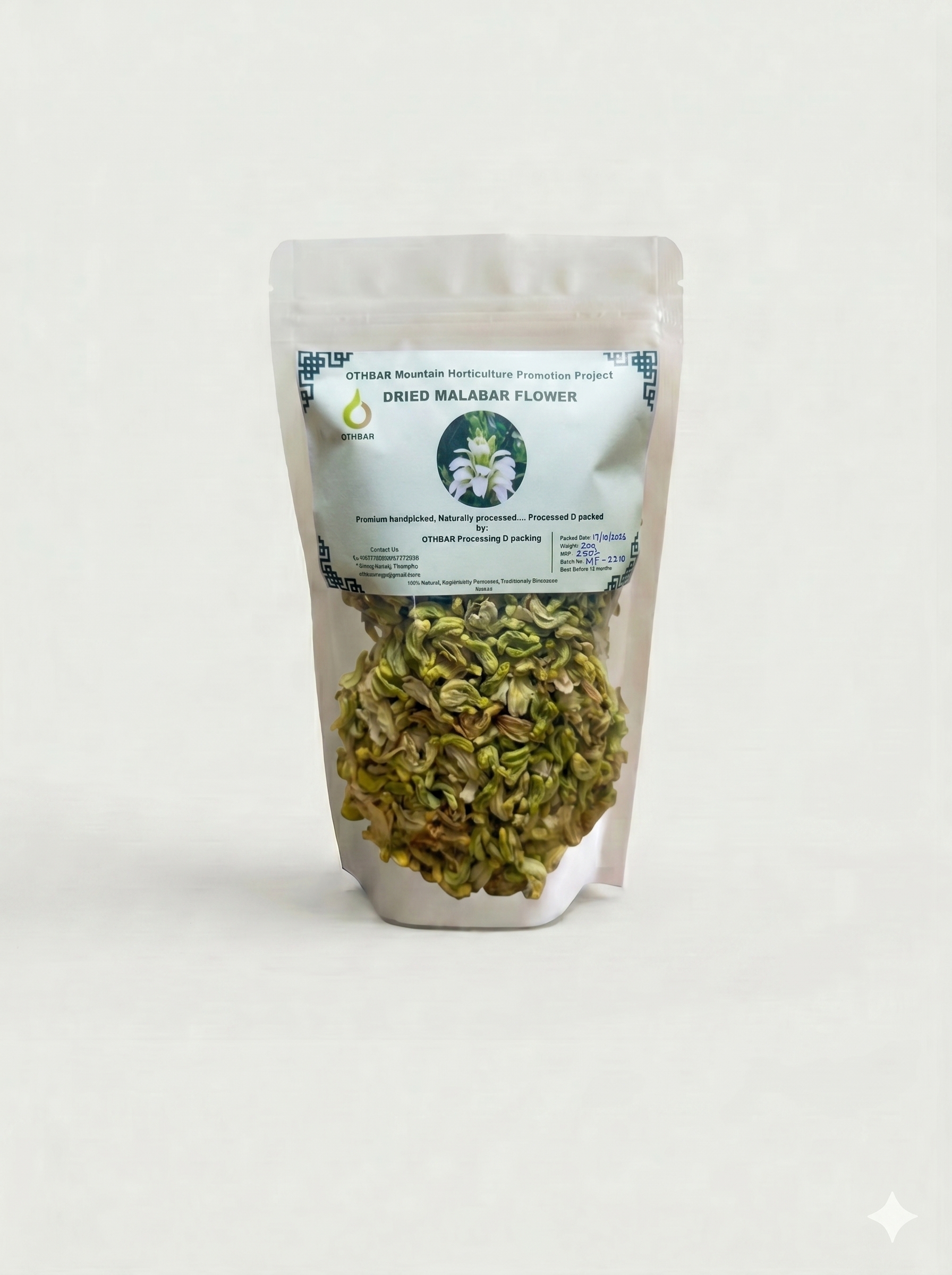 Dried Malabar Flower