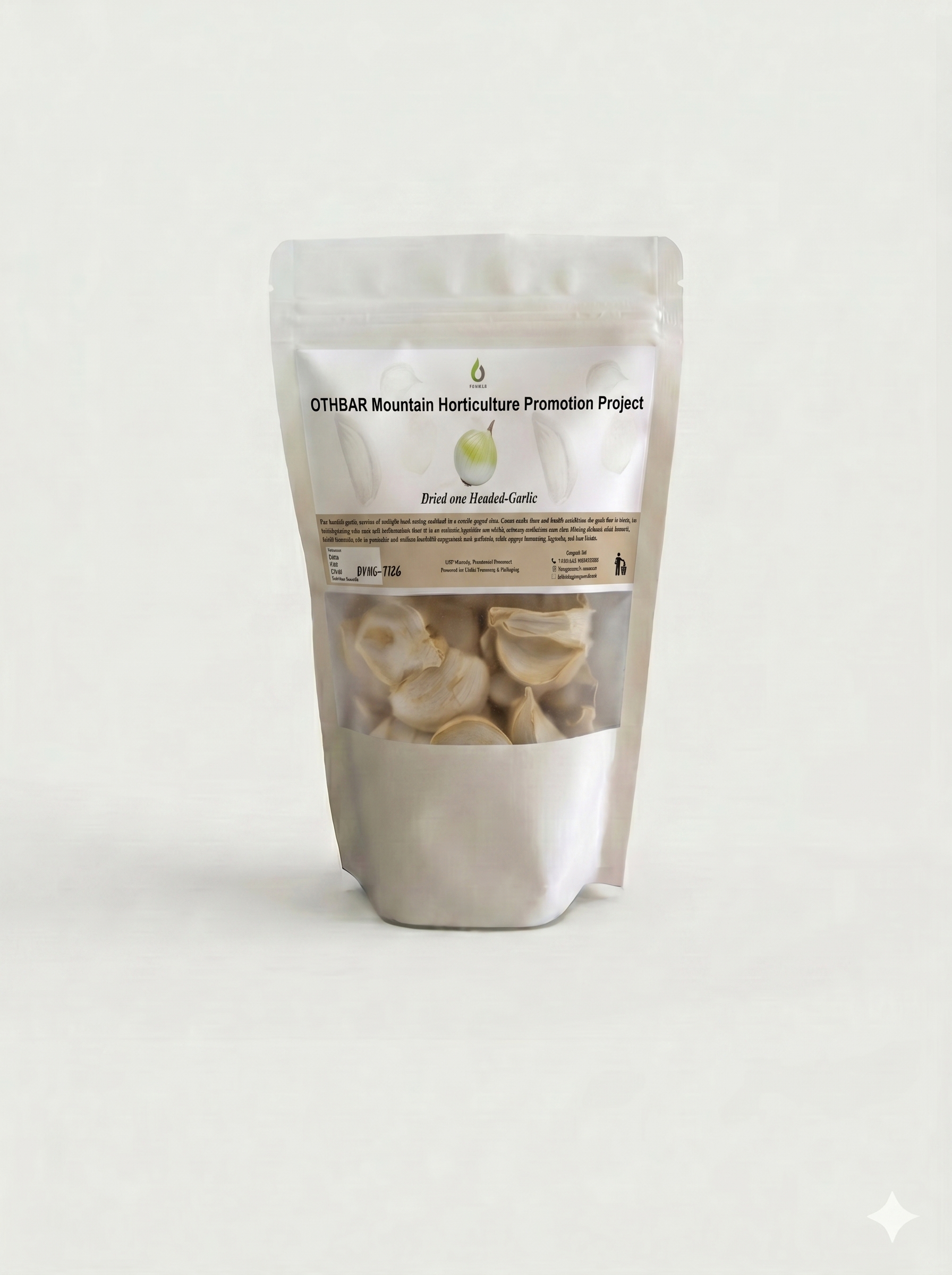 Dried One Headed-Garlic
